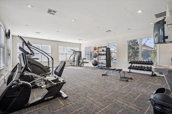 Fitness Center with Cardio Equipment