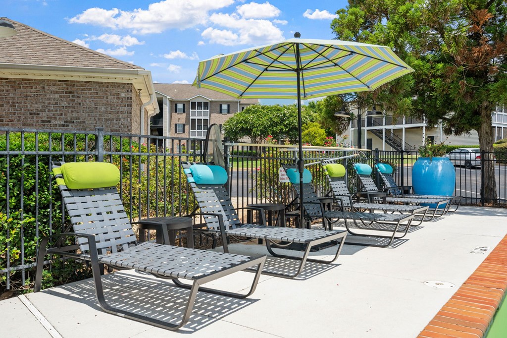 Pool with Patio Furniture