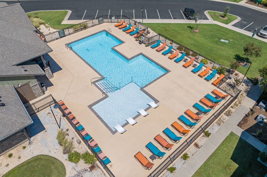 Aerial View of Pool