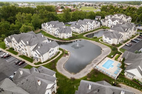 Aerial View of Quail Hollow