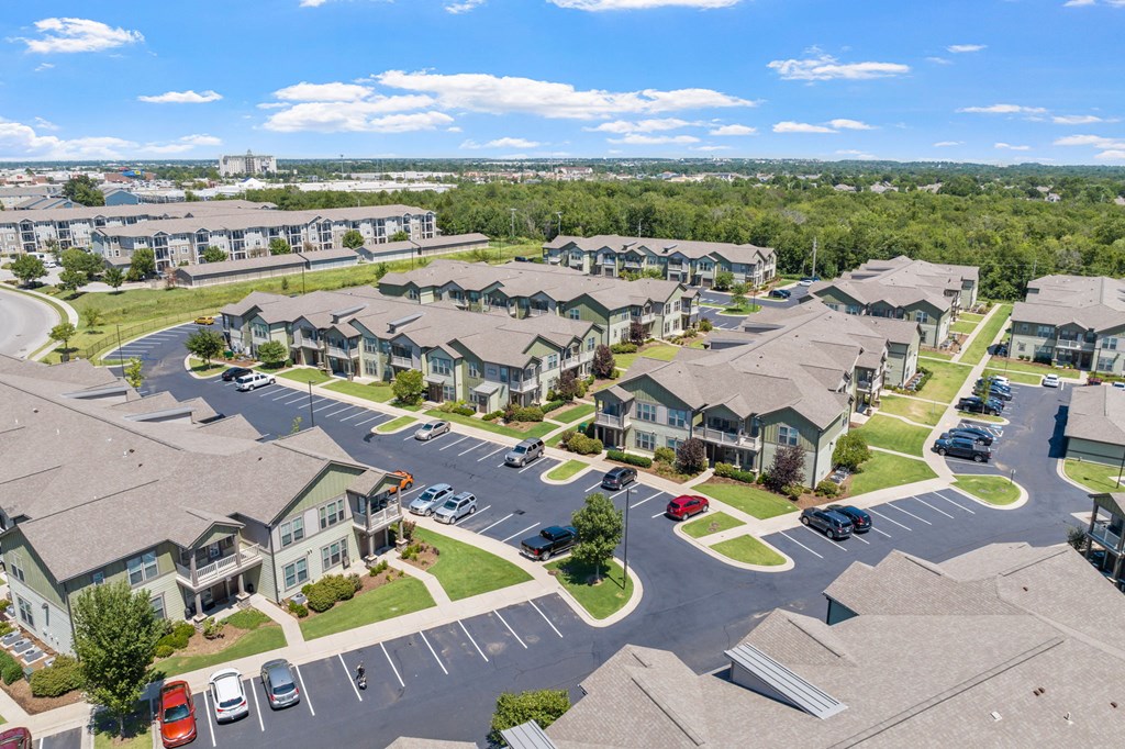 Aerial View of The Aria