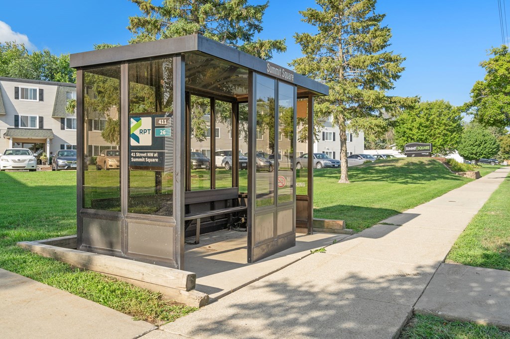 Bus Stop Near Summit Square