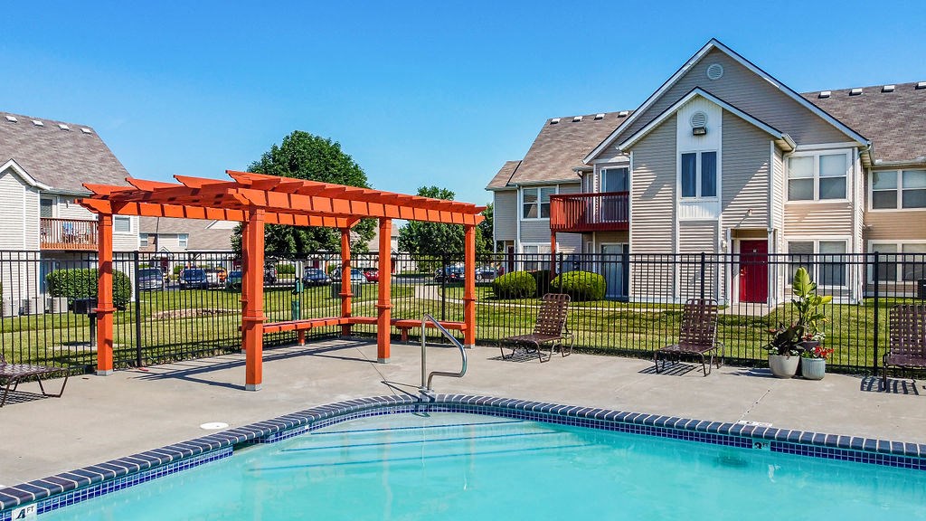 Pergola On The Pool Sundeck