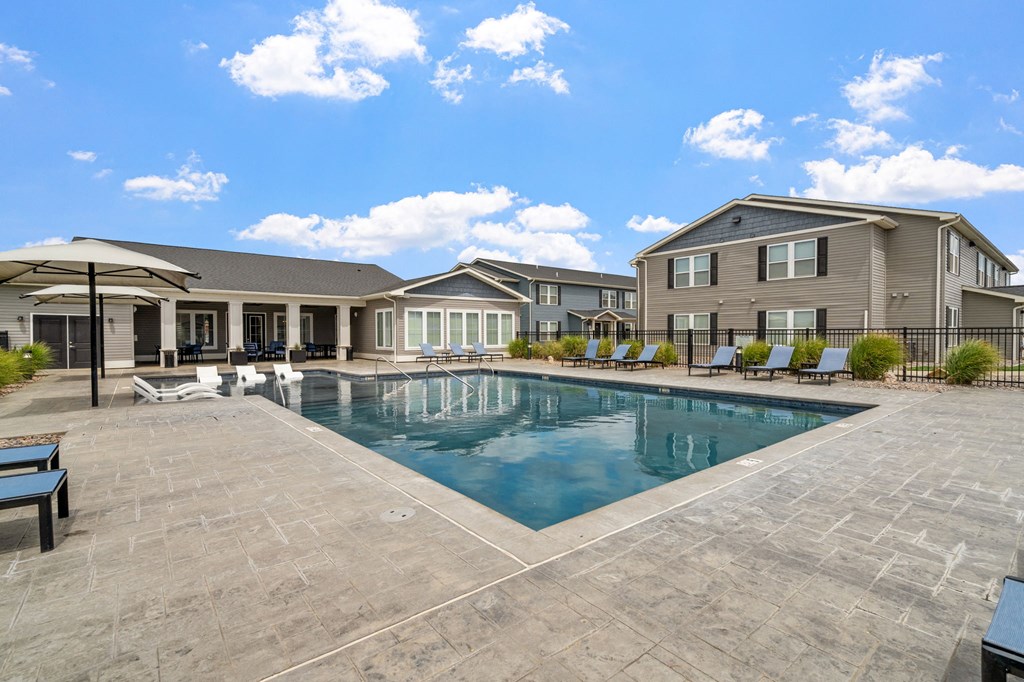 Outdoor Pool with Sundeck