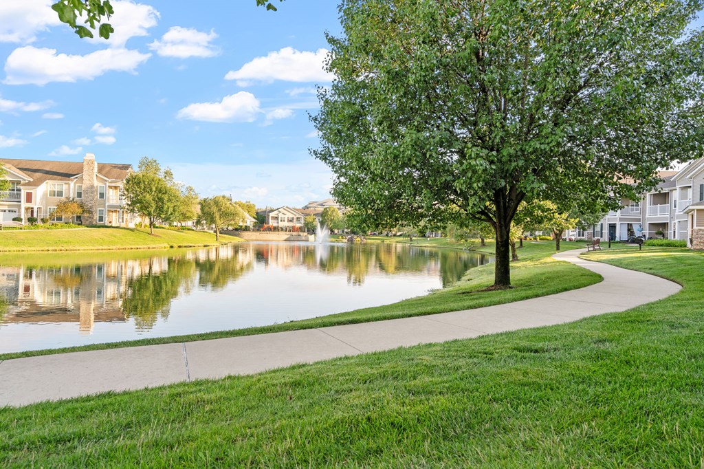 Community Lake with Walking Trail