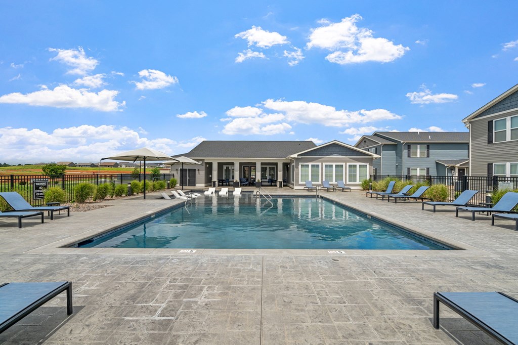 Outdoor Pool with Sundeck