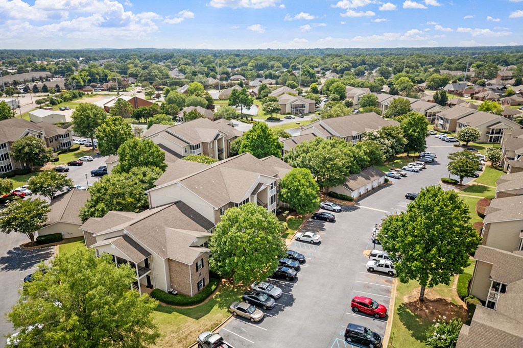 Aerial View of Highland Lakes