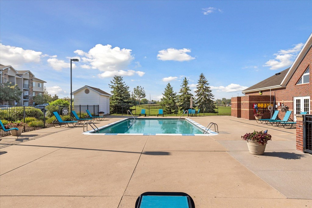 Outdoor Pool with Sundeck