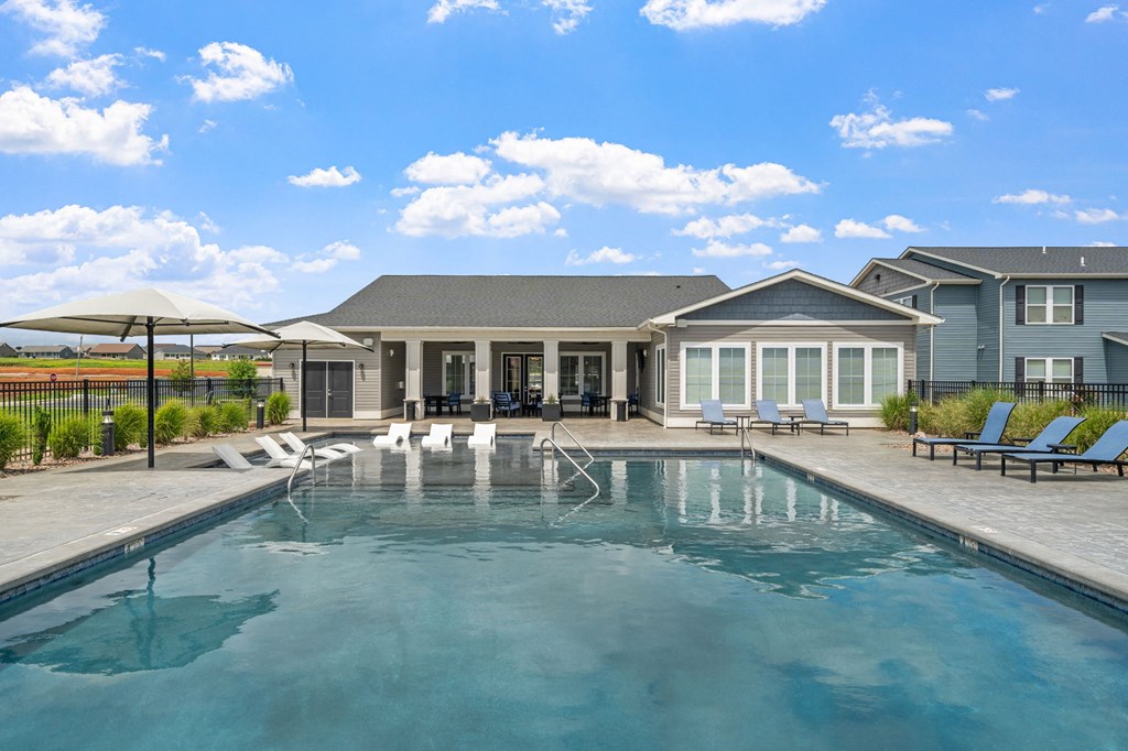 Outdoor Pool with Sundeck