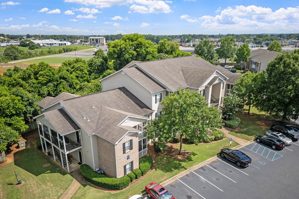 Aerial View of Highland Lakes