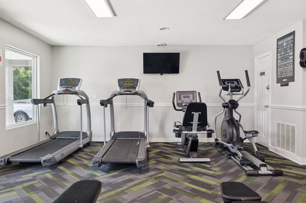Fitness Center with Cardio Equipment
