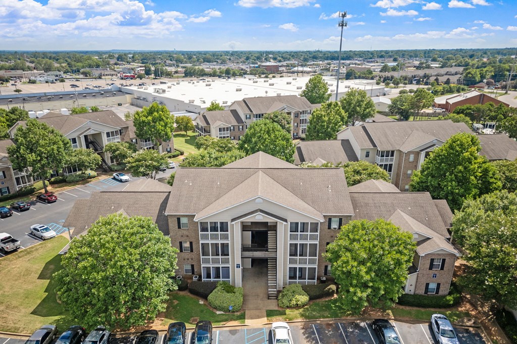 Aerial View of Highland Lakes