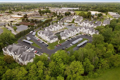 Aerial View of Quail Hollow