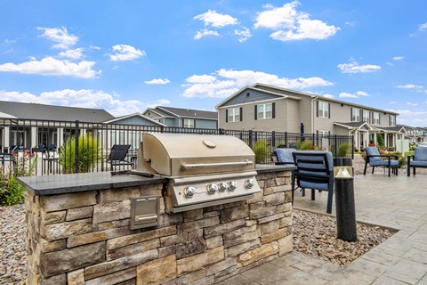 Outdoor Kitchen at the Pool Sundeck