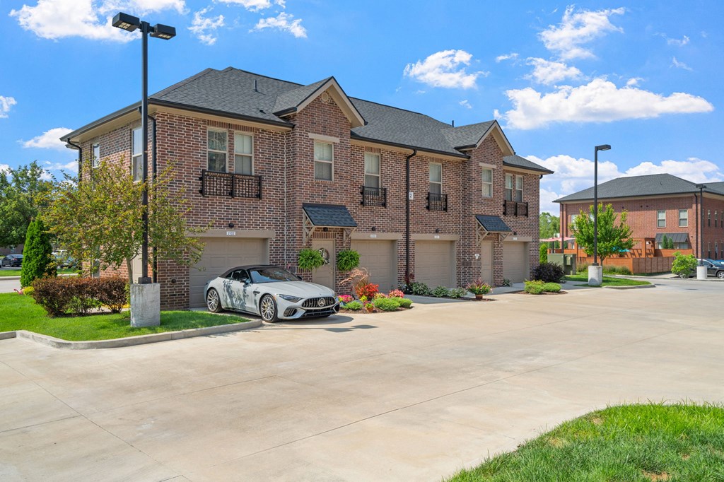 Apartment Home with Attached Garages