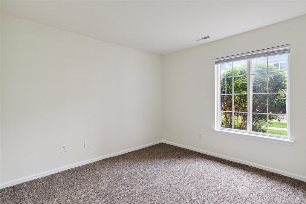 Bedroom with Plush Carpeting