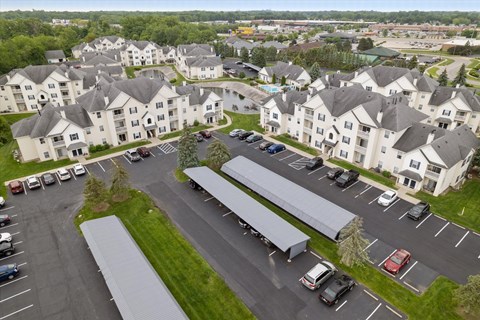 Aerial View of Quail Hollow