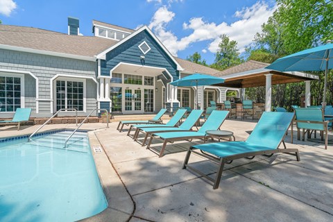 Outdoor Pool with Sundeck