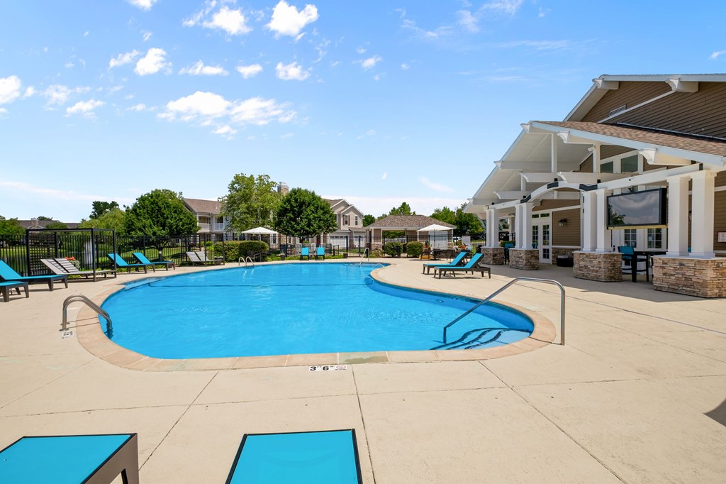 Outdoor Pool with Sundeck
