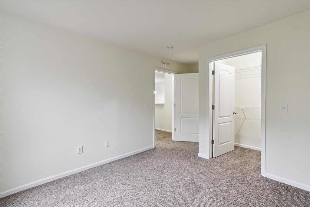 Bedroom with Plush Carpeting