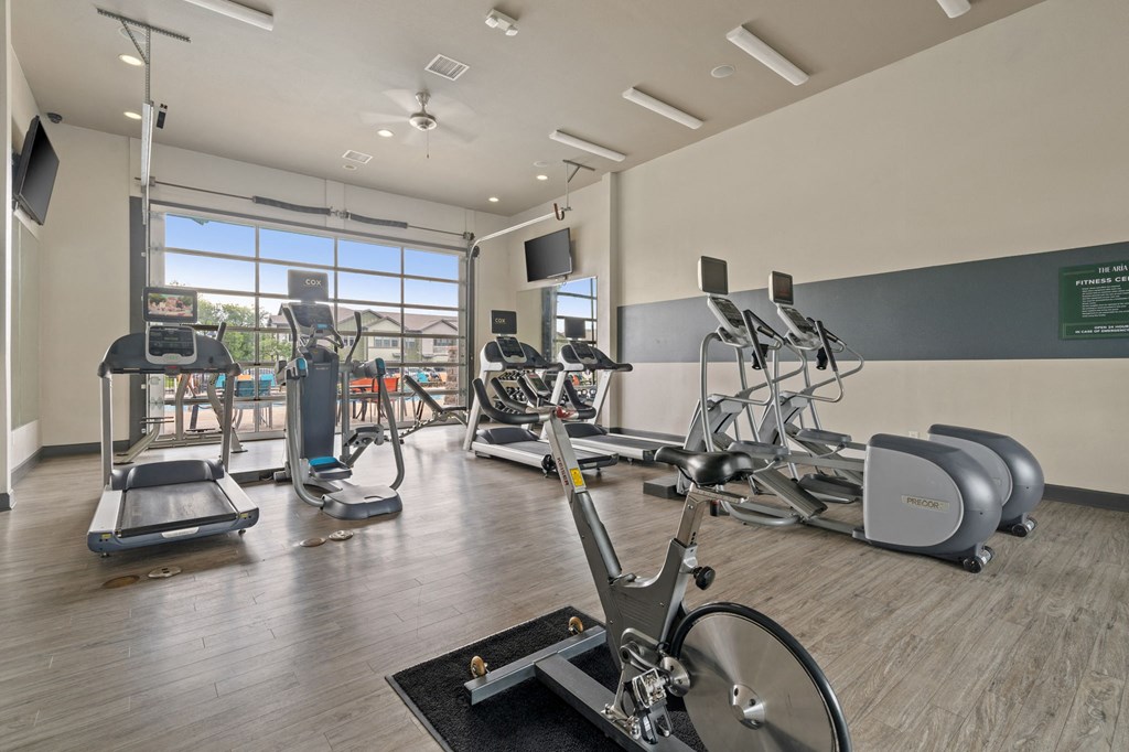 Fitness Center with Cardio Equipment