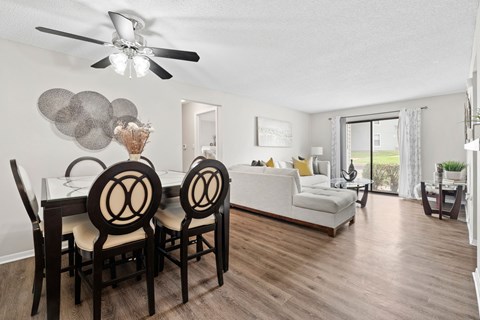 Separate Dining Area with Overhead lighting