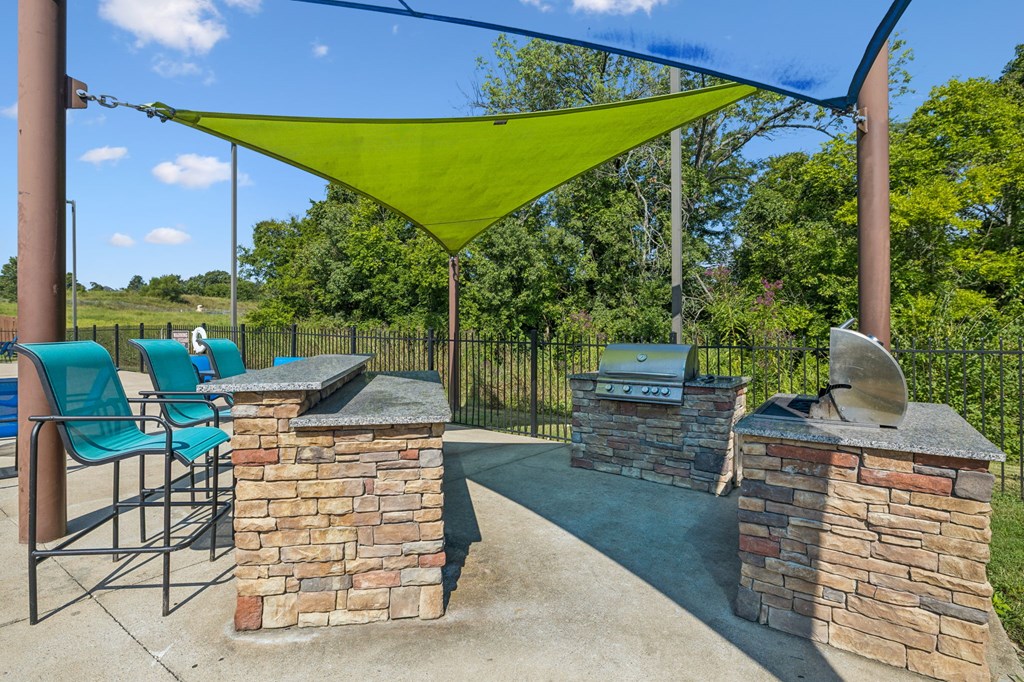 Patio with Grilling Area