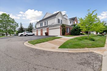 Exterior of Apartment Homes with Garage Spaces