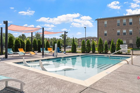 Outdoor Pool with Sundeck