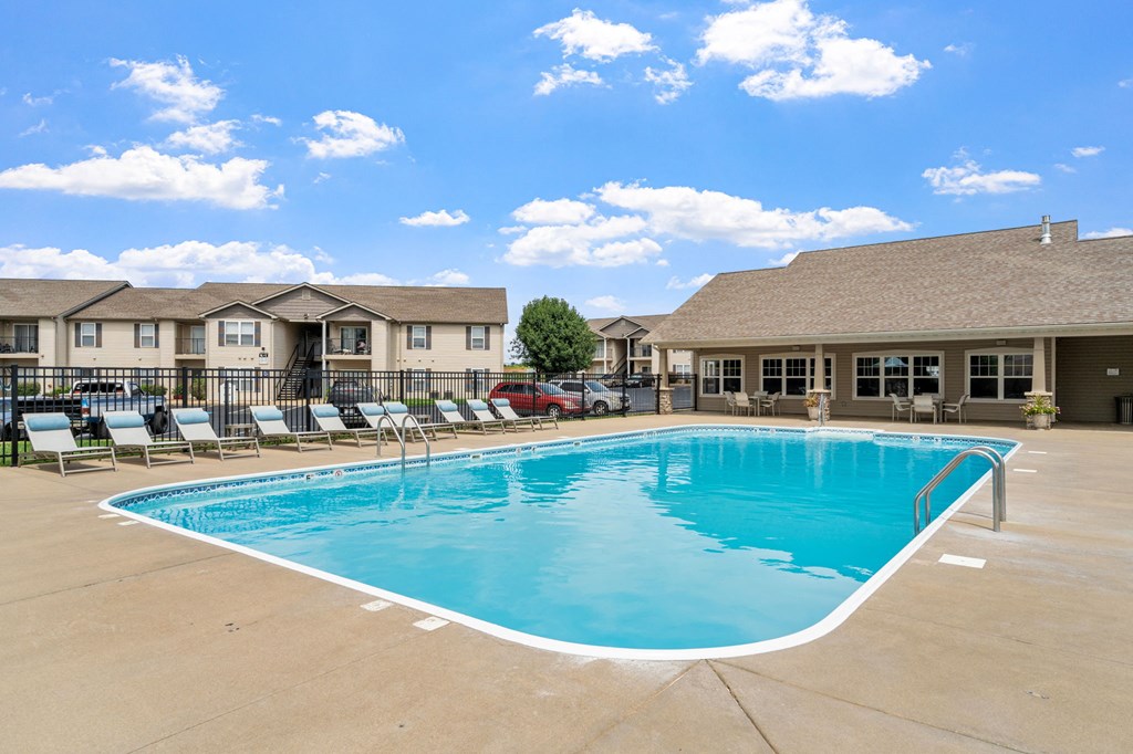 Outdoor Pool with Sundeck