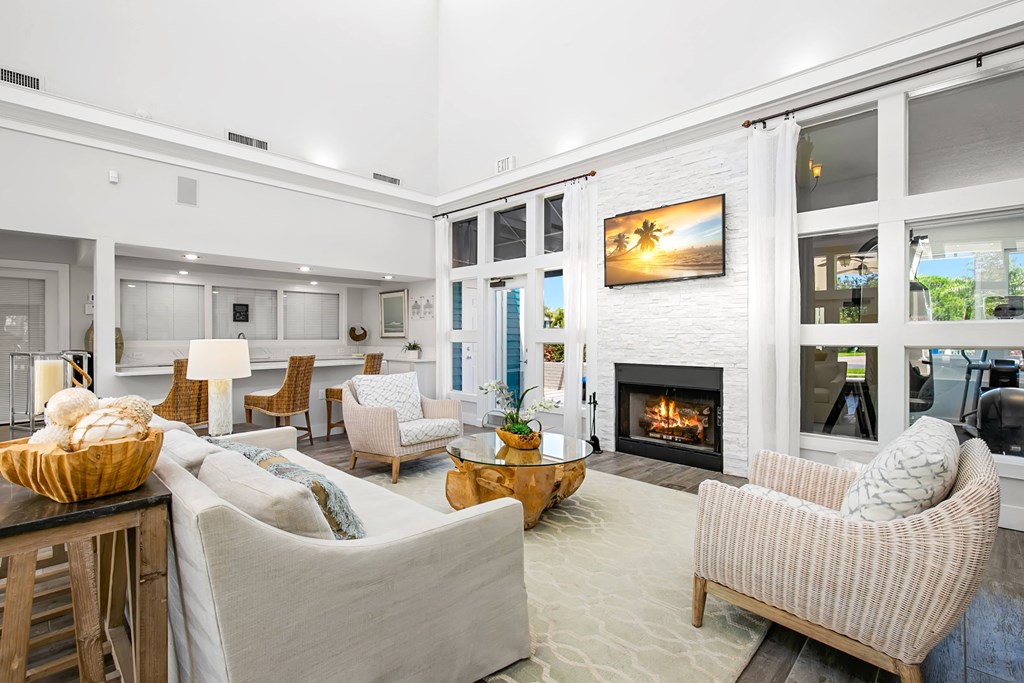 Clubhouse Fireplace Lounge