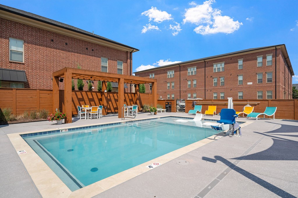 Outdoor Pool with Sundeck