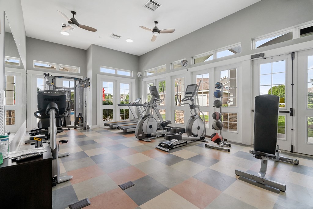Fully-Equipped Fitness Center