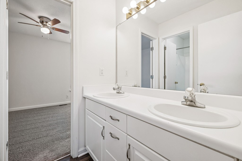 Bathroom with Dual Vanity