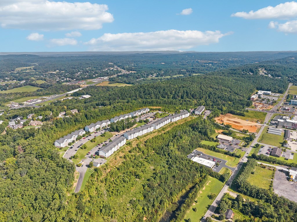 Aerial View of Brookes Edge