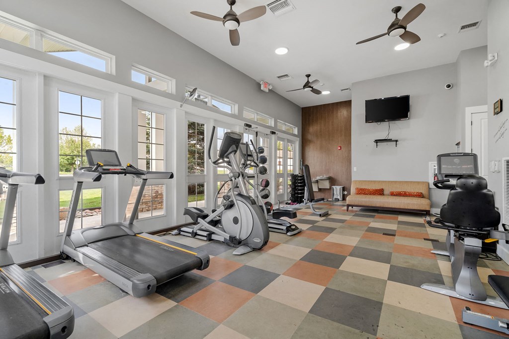 Fully-Equipped Fitness Center