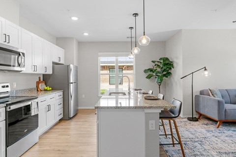 Kitchen with Expansive Island