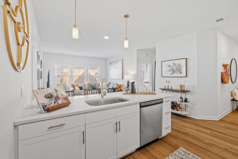 Large Kitchen with Island