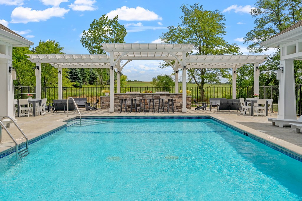 Sparkling Outdoor Pool