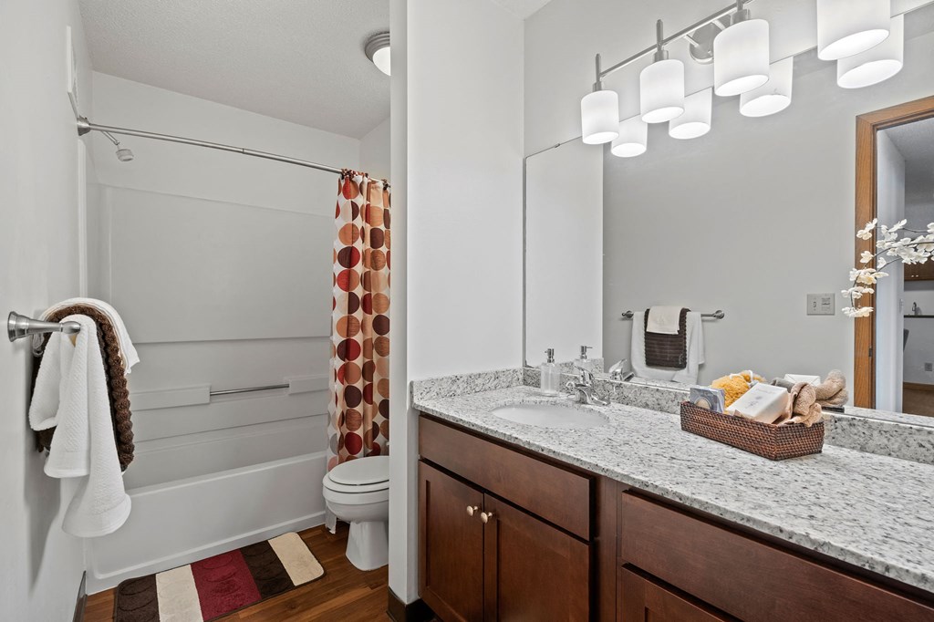 Bathroom with Modern Finishes