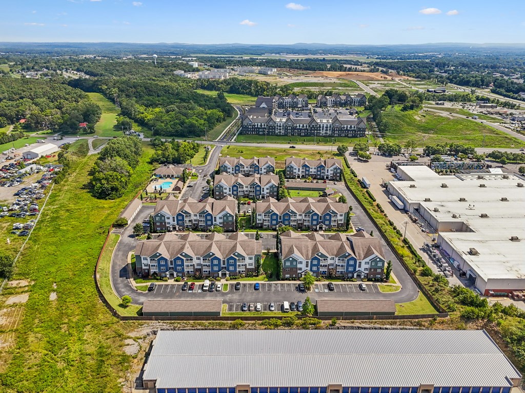 Aerial View of Ashton Creek Farms