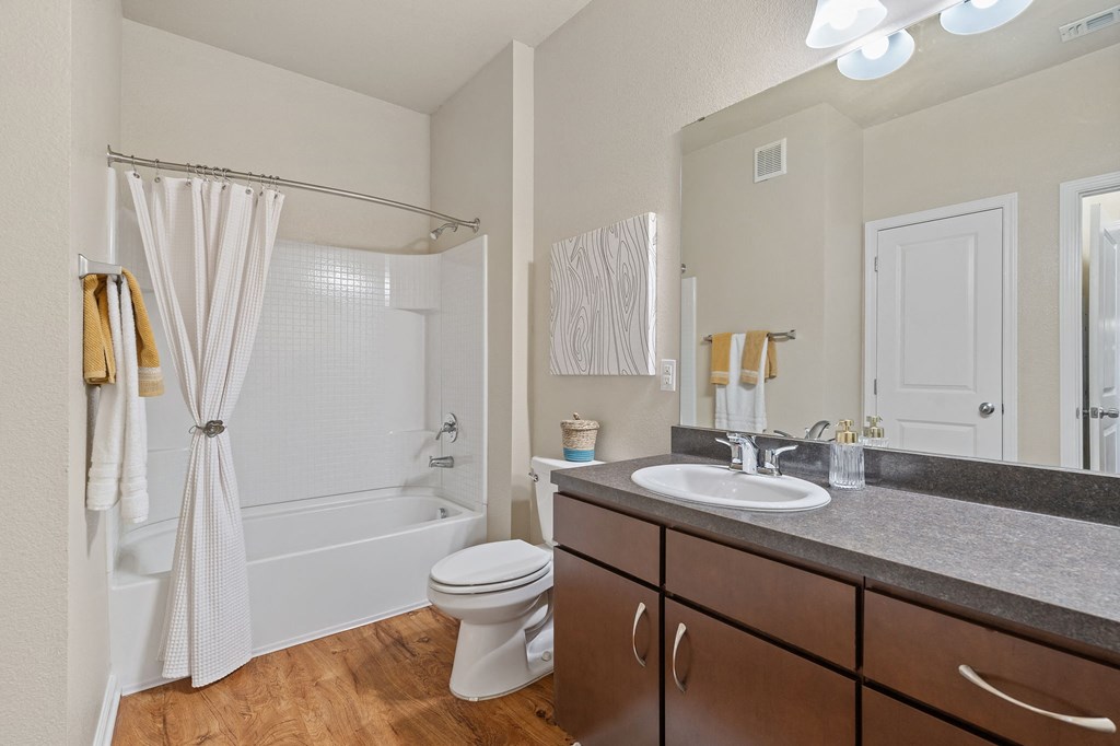 Bathroom with Modern Finishes