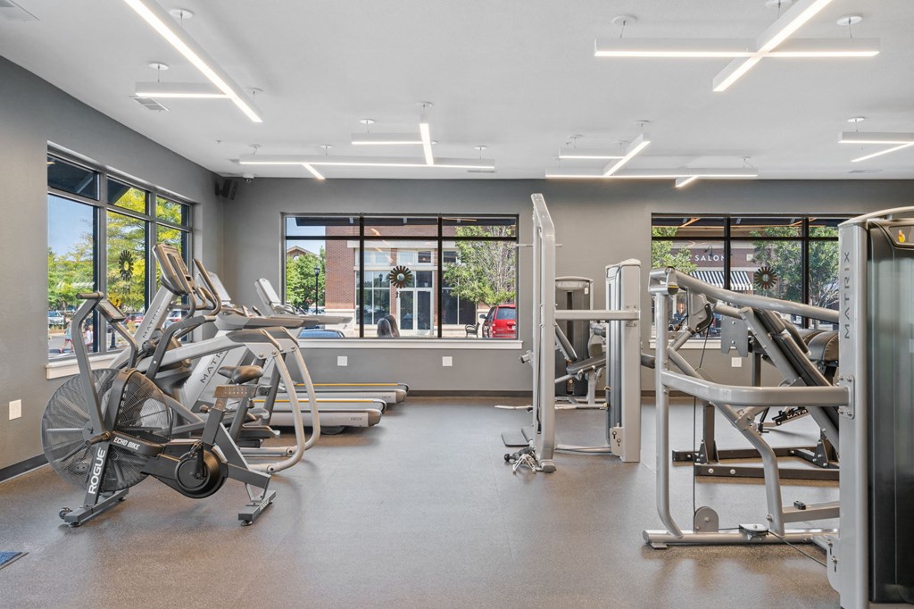 Fully-Equipped Fitness Center