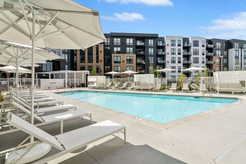 Sparkling Outdoor Pool