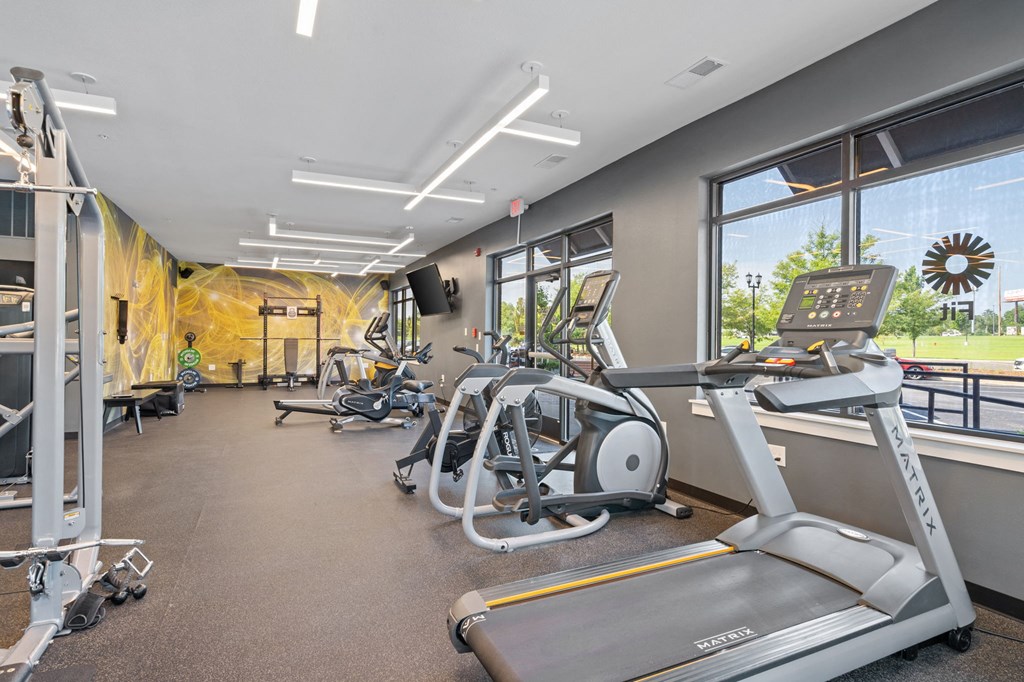 Fully-Equipped Fitness Center