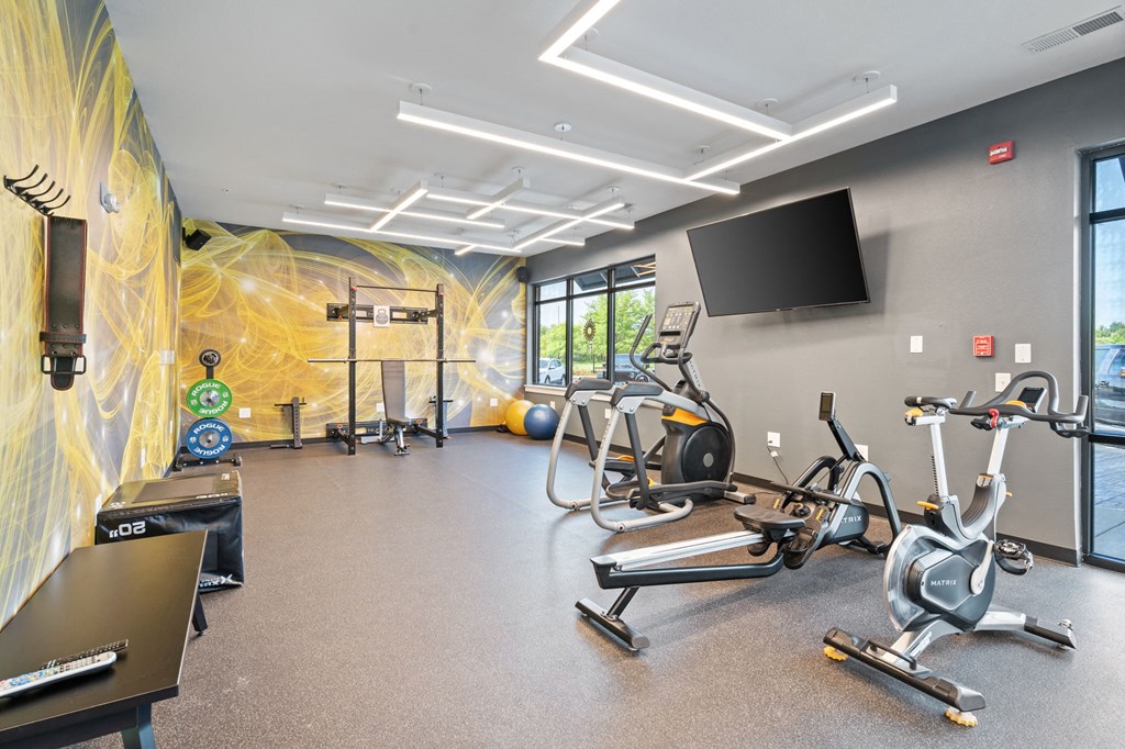 Fully-Equipped Fitness Center