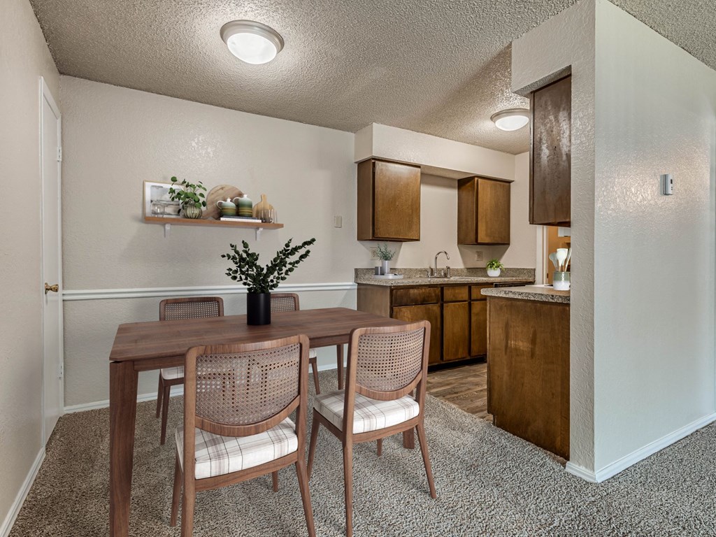 Separate Dining Area with Overhead lighting