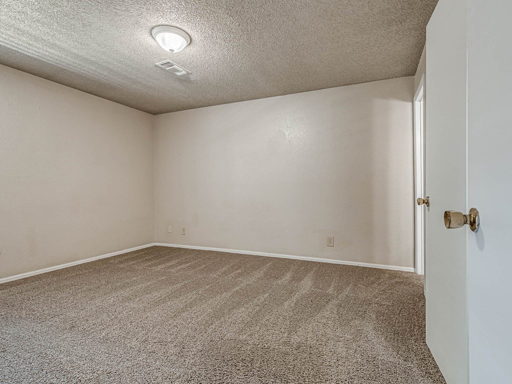 Bedroom with Plush Carpeting