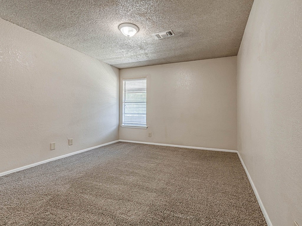 Bedroom with Plush Carpeting