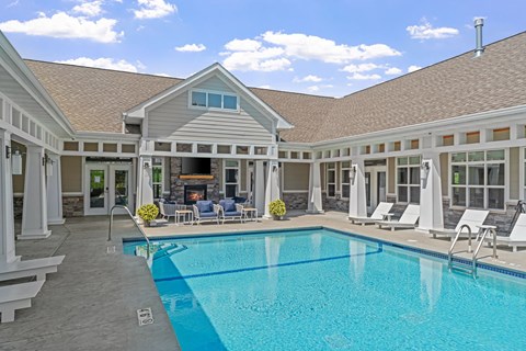 Outdoor Pool with Sundeck